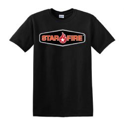 StarFire Logo - Short Sleeve T-Shirt - Black