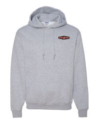 Unisex Hooded Sweatshirt - Athletic Grey