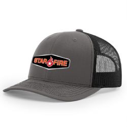 Snapback Trucker Cap - Charcoal/Black